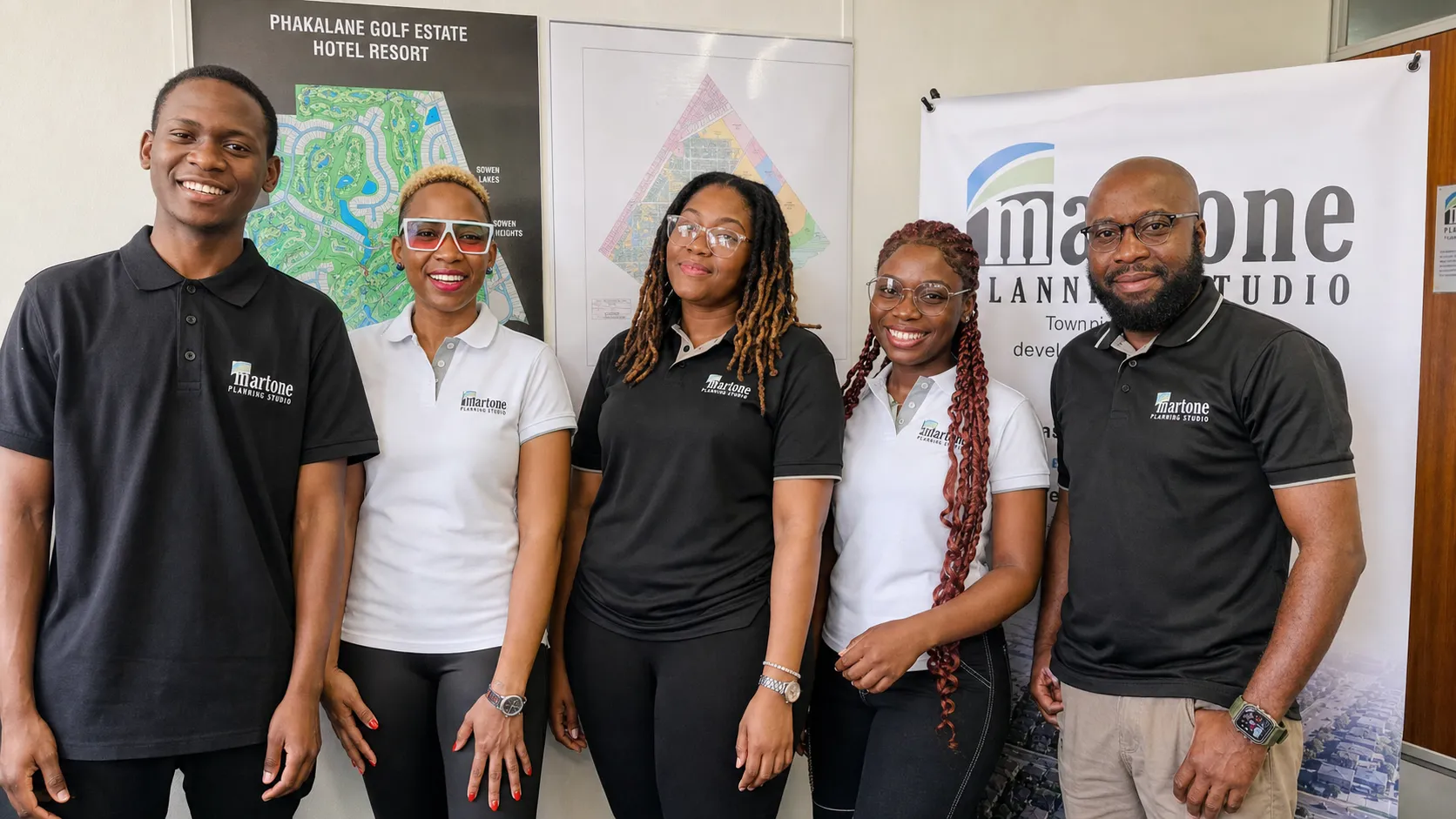Martone Planning Studio team at a community programme